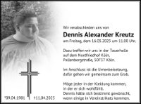 eine Anzeige